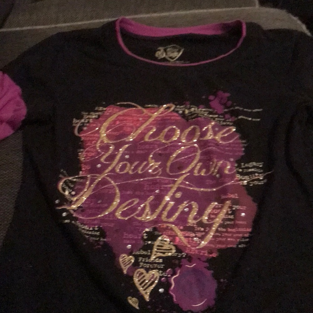 Long sleeve “choose your own destiny”